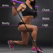 Pilates Bar With Resistance Bands